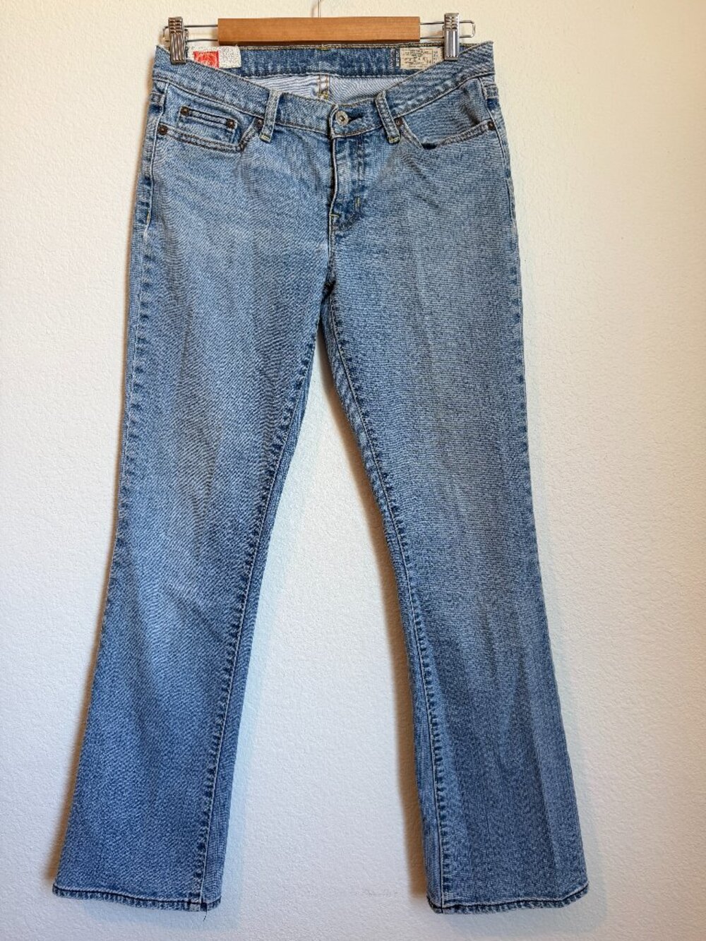 Y2K Vintage GAP Low Rise Light Wash Bootcut Jeans